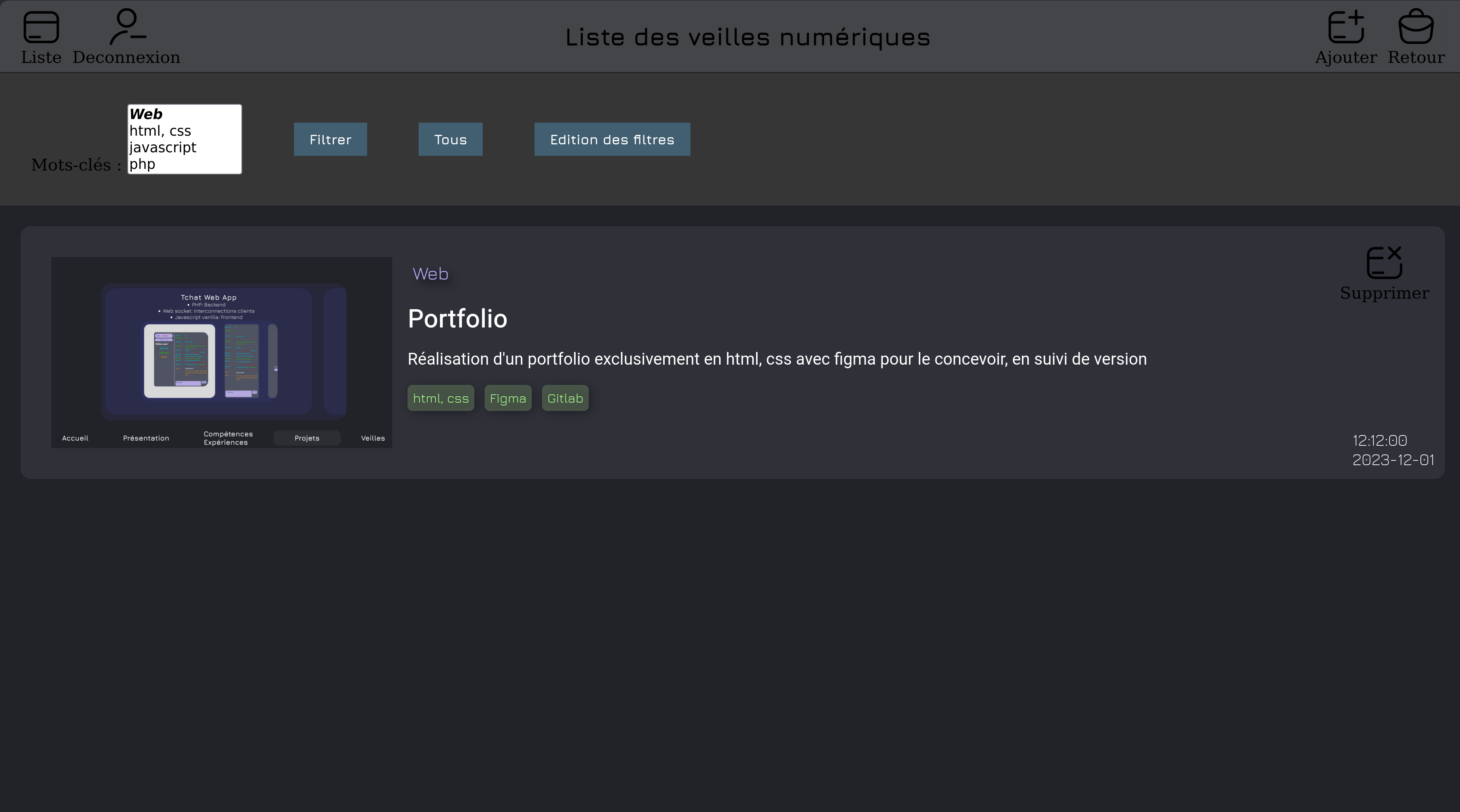 Image de la veille